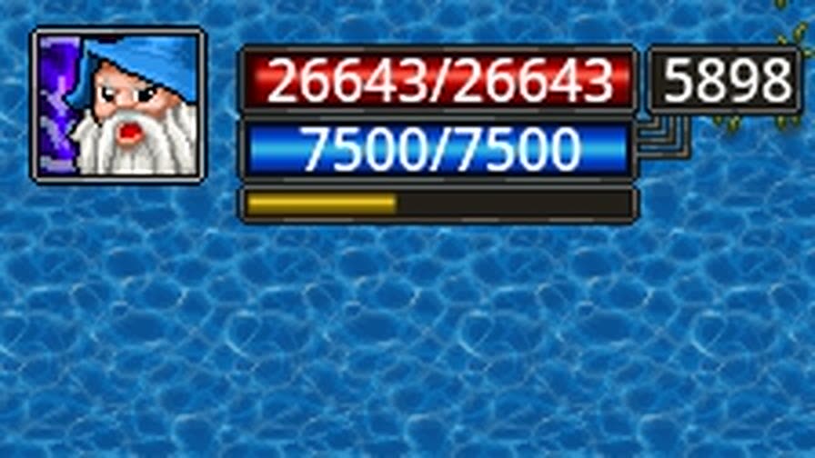 A high-level DrakMe character — level 5898
