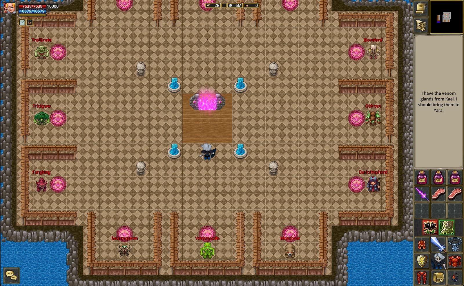 A new boss encounter in DrakMe