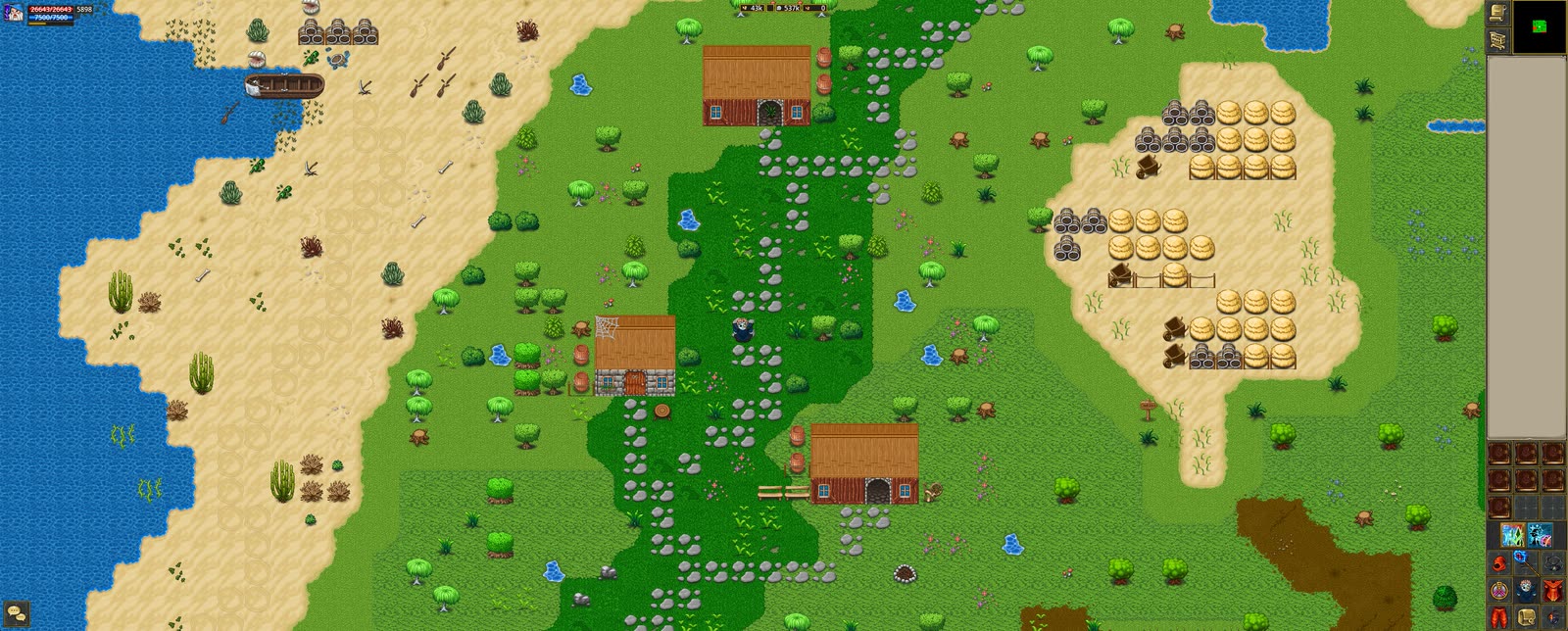 DrakMe server world overview map